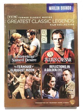 TCM Greatest Classic Legends Film Collection DVD Marlon Brando Streetcar 2-Disc